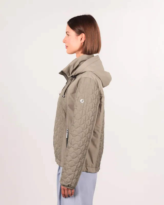 Hybridjacke Biological Nylon - Damenjacke in Grün